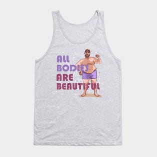 All Bodies Are Beautiful Concept Man Tank Top